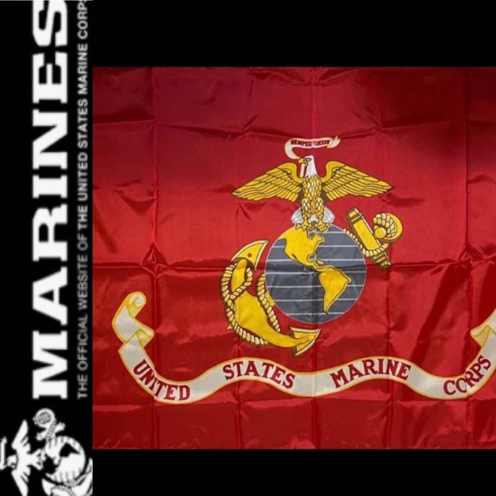 🇺🇸3’X5’ Grommet Nylon U.S. Marine Corps Flag - Picture 2 of 9